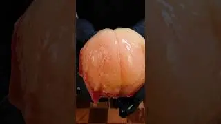 How to peel peaches smoothly🍑 LifeHack 