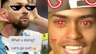 Messi enojado vs “El ni mergas”