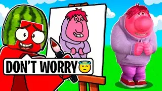 Roblox BUT Anything I Draw Comes to Life (Inside Out)