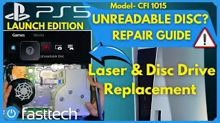 PS5 Disc Drive & Laser Repair and Replacement Guide