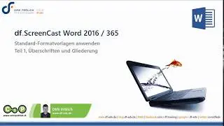 df.SC-19a | Microsoft Word - Formatvorlagen - Teil 1, Absatzformate und Gliederung