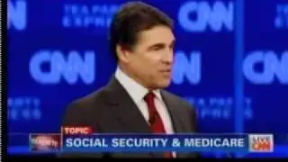 Romney Vs. Perry on SS 'Ponzi Scheme'
