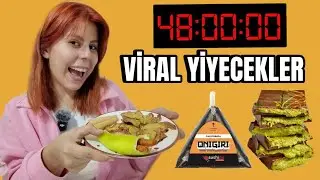 I ATE ONLY VIRAL FOOD FOR 48 HOURS! DUBAI CHOCOLATE, ONIGRI, SUSHI