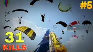 31 KILLS in BGMI #5 | Solo vs Squad AGGRESSIVE Game play | 