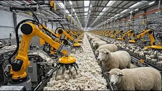 Inside a Modern Wool Factory: How Rough Fleece Becomes Silk-Soft Fabric (Full Process)