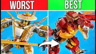 Ranking EVERY LEGO Ninjago Legacy Set | (Worst to Best!)