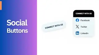 How To Design Animated Social Buttons Using HTML and CSS