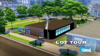 THE SIMS 4 | BOWLING ALLEY | Tour | Download