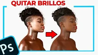 Como Quitar BRILLOS de la CARA con Photoshop [con Pro Tips]
