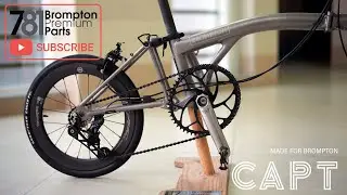 Cane Creek eeWings V2 Titanium Cranks + H&H 7-Speed Unibody | Brompton T Line Upgrade (Part 1)