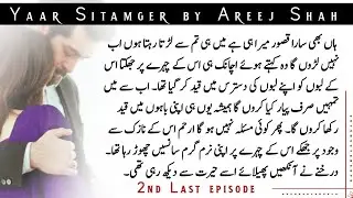 Shajer And Aleezy Wedding Night  2nd Last 129 #yaarsitamgar #areejshahnovels