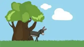 Мини мультик про ослика