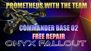 War Commander Operation: Onyx Fallout Commander Base 02 Free Repair.