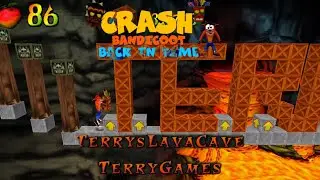 Crash Bandicoot - Back In Time Fan Game Custom Level: Terry's Lava Cave By Terry Games