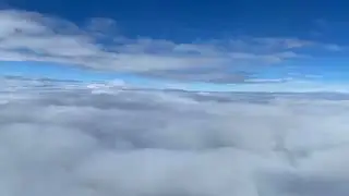 Timelapse through the clouds