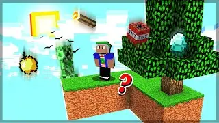 Skyblock, mas chove itens do céu!