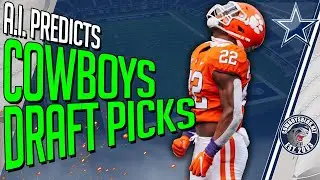 AI Predicts Dallas #Cowboys Draft Picks | Cowboys Draft