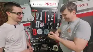 Corner Profi рассматриваем разные  Помогаторы для малярки и гипсокартона на Батле Мастеров