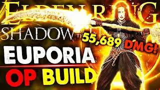THE "MOST OVERPOWERED" EUPORIA BUILD IN SHADOW OF THE ERDTREE 1.13 New Elden Ring OP Build Guide!