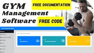 Gym Management System Software using PHP MySQL |2022 | Free Source Code Download