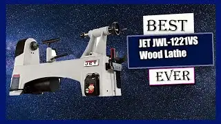 Wood Lathe: JET JWL 1221VS 12x21 Variable Speed Wood Lathe