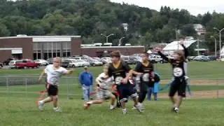 9-12-09 Ian making game winning extra point catch, Keystone Flag football