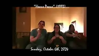 Hocus Pocus (1993) On Couch-Acting PART8 Oct 6 2024 😂😂😂