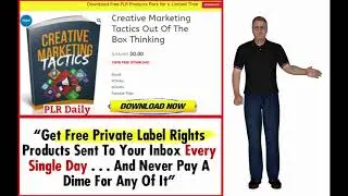Creative Marketing Tactics Out Of The Box Thinking