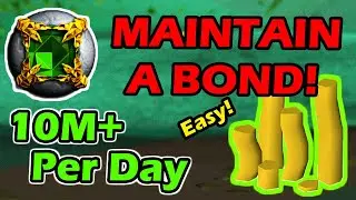This #1 Hidden Money Making Method Helps Maintain My Bond on OSRS 2024! 10M+ Gp per Day