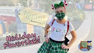 EPCOT Holiday Festival 2020! Barbi’s Five Favorites