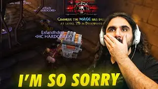 I Got Him Killed... | Esfand WoW Classic Hardcore