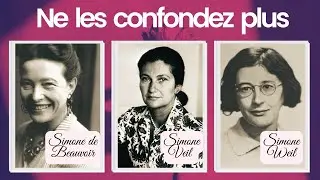 Simone Weil, Simone Veil, Simone de Beauvoir : Ne les confondez plus ! Fle