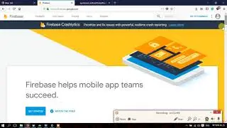 4. Firebase Authentication - Create New User