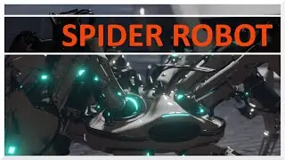 Spider Robot Animation | Blender 3.0