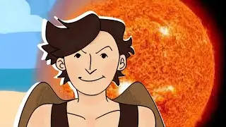 Icarus Vs. The Sun. Epic Rap Battles of History. (ANIMATED)