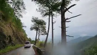 Bessang Pass Road after rain
