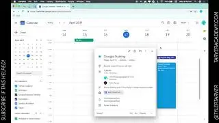 Attach a Shared Google Doc to a Calendar Event