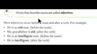 Compound Adjectives & Order of Adjectives - Class 6 (English Language)