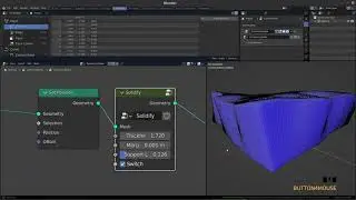 Blender 3.2⍺: Custom Solidify Node
