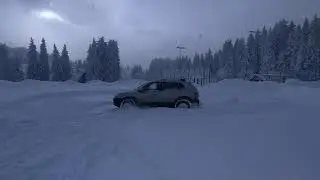 Hyundai Tucson in snow Kama 515