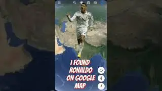 I Found Cristiano Ronaldo🤯😱In Google Map|Google Map Secrets|