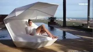 LED ışıklı, akıllı telefona uyumlu fantastik şezlong ! binbirdekor.com