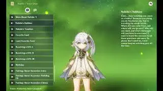 Nahida voice-over: Nahida's Hobbies  (Genshin Impact eng)