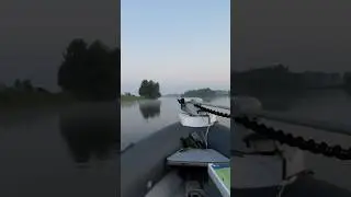 Июльский рассвет на Каме. #едунарыбалку