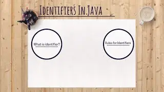 Lecture- 2   Identifiers in Java | Core Java Tutorials for Beginners