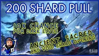 Raid Shadow Legends 200 Shard Summon | 10x Chance for Dark Elf Champions
