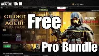 How to get FREE Professional Gamer Warzone Bundle (10/10 COD Cosmetics Pack)