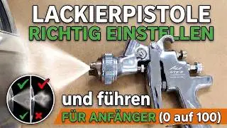Learn to paint with a spray gun – in 15 minutes | LACKSTORE