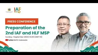 Press Conference Indonesia-Africa Forum 2024 oleh Kemlu dan Bappenas