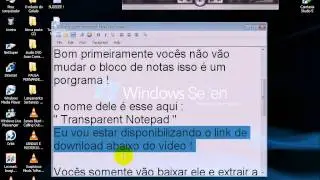Bloco de Notas Transparente